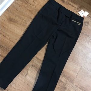 NWT Anne Klein black straight leg pants size 2